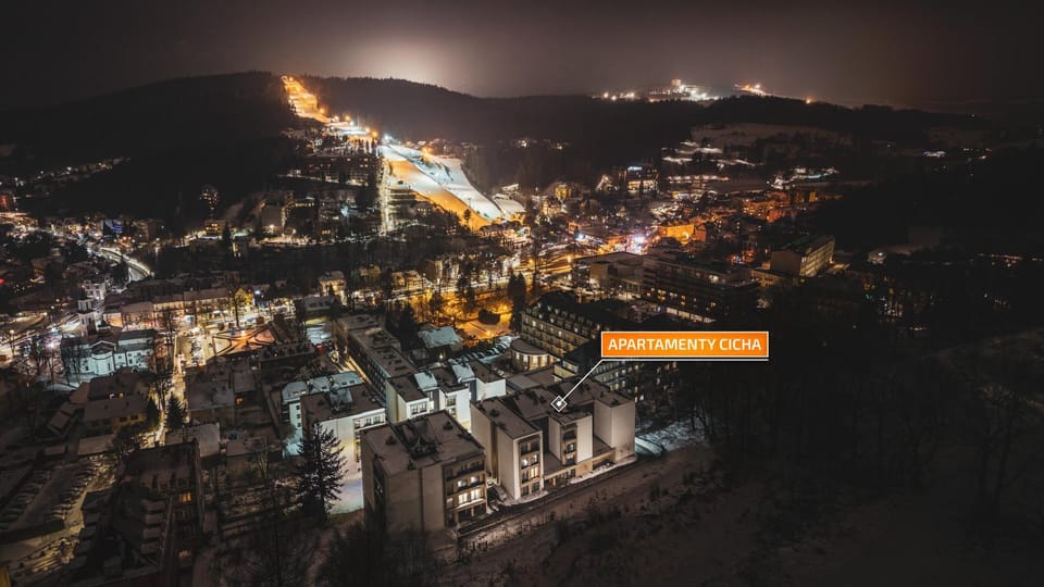 Night, Bird's eye view