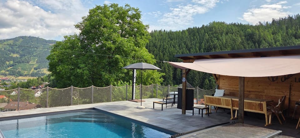 Pool view, Swimming pool