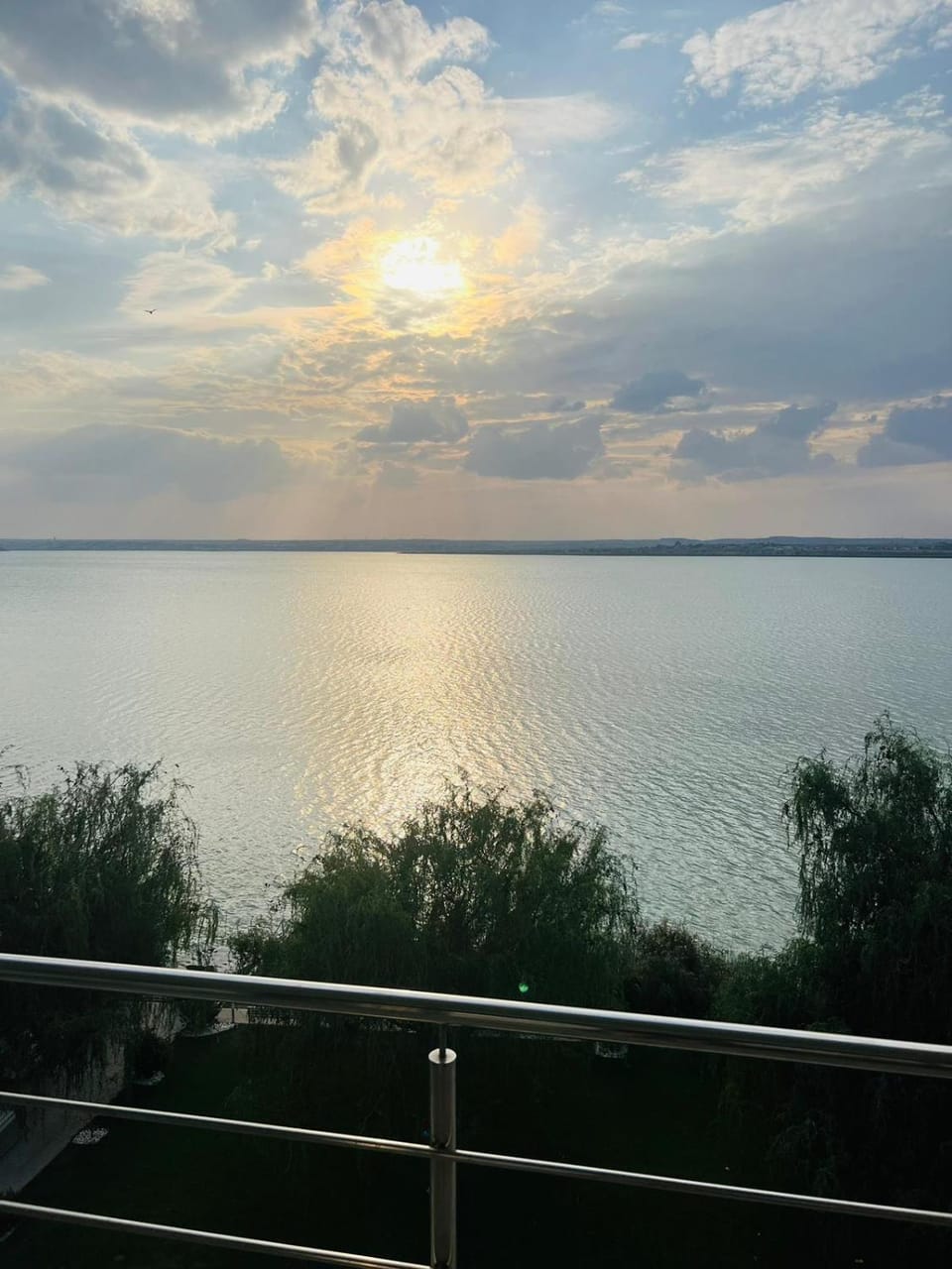 Day, Natural landscape, Lake view, Sunset