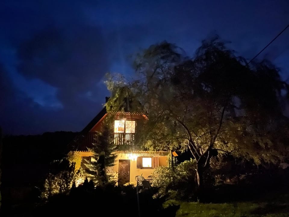 Property building, Night