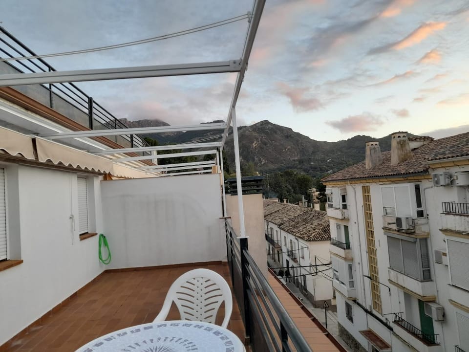 Patio, Natural landscape, Balcony/Terrace, Mountain view