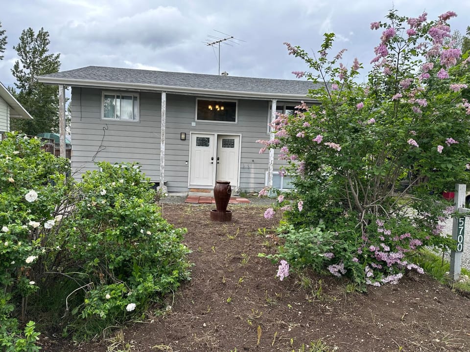 Property building, Garden, Garden view