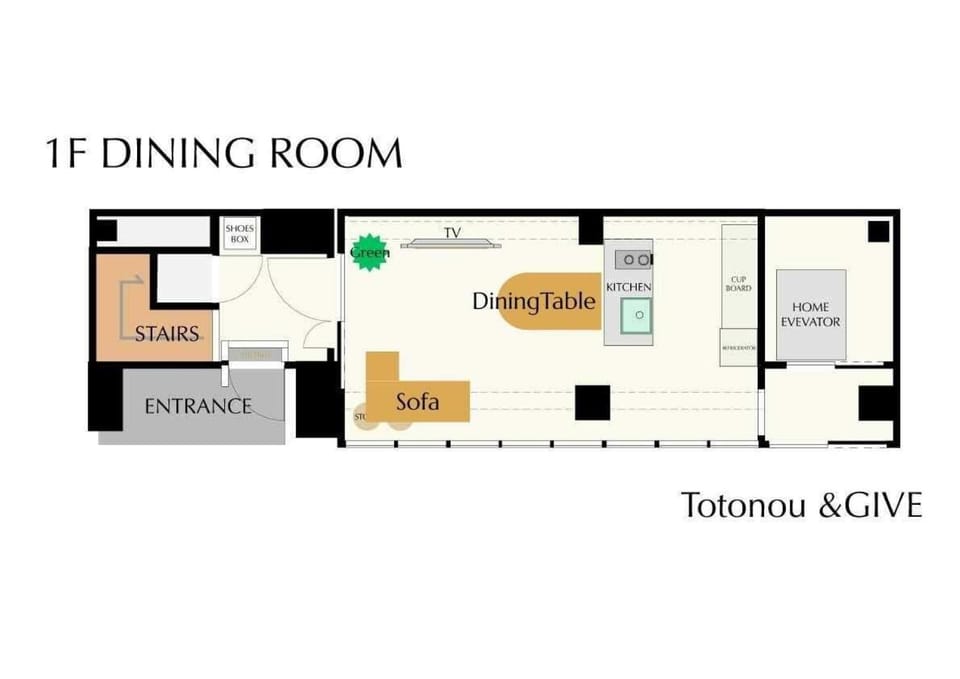 Floor plan, Text overlay