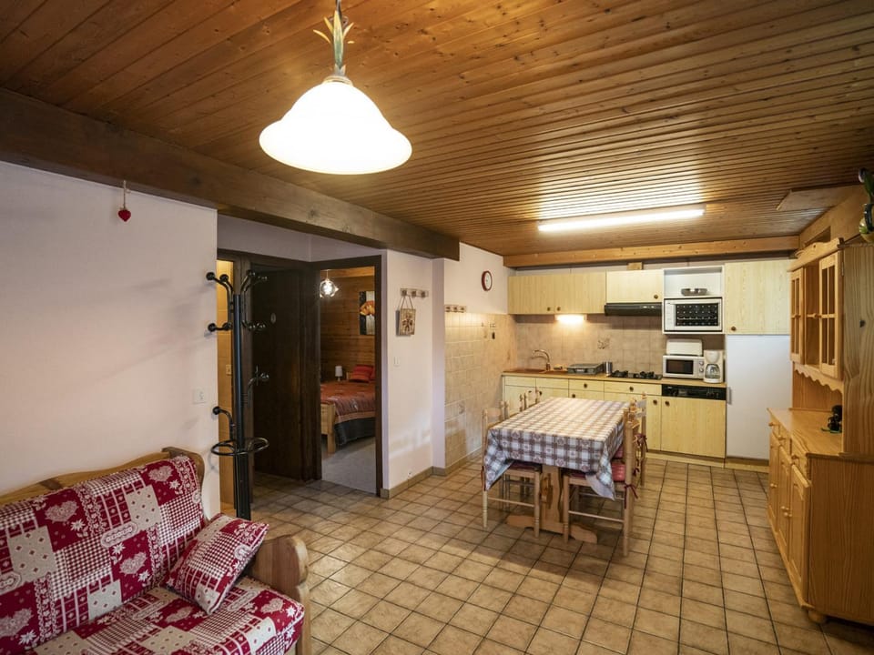 Chalet 3 Pièces, 2 Chambres, Terrasse Privée, Parking Apartment in Châtel
