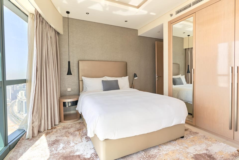 Bed, Photo of the whole room, Bedroom, wardrobe, air conditioner