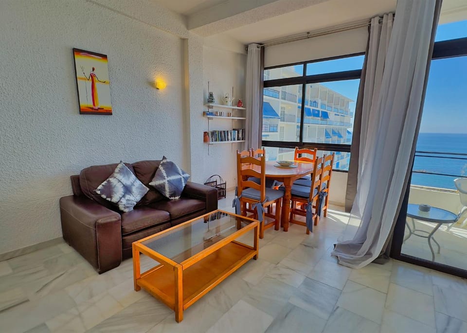 Living room, Seating area, Dining area, Sea view