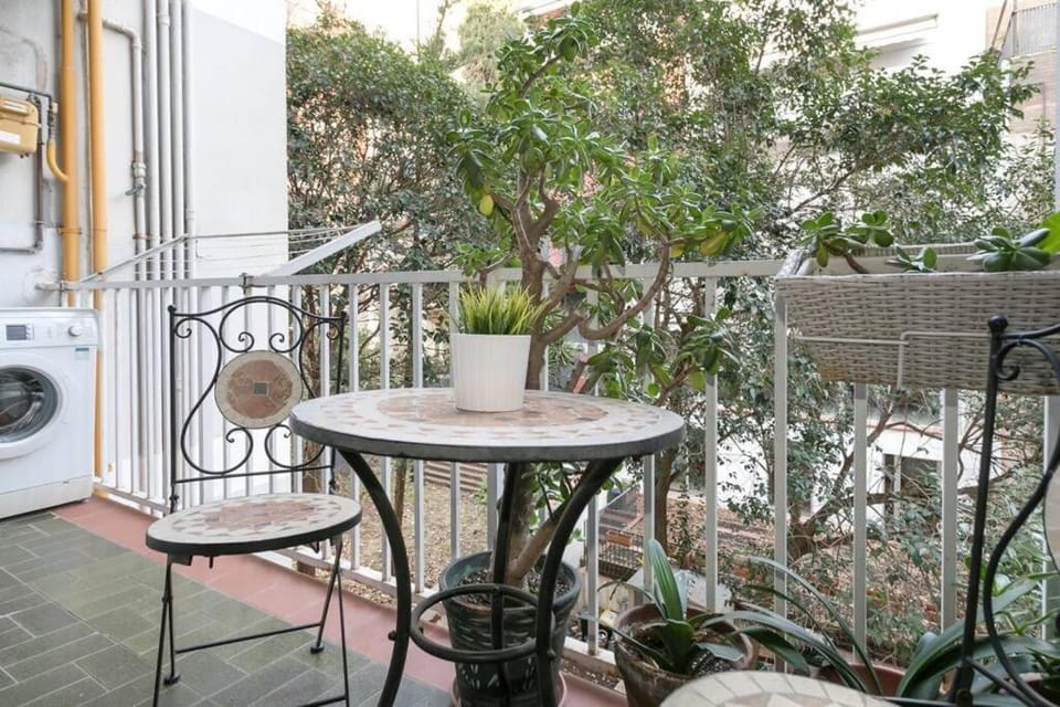 Balcony/Terrace, washing machine