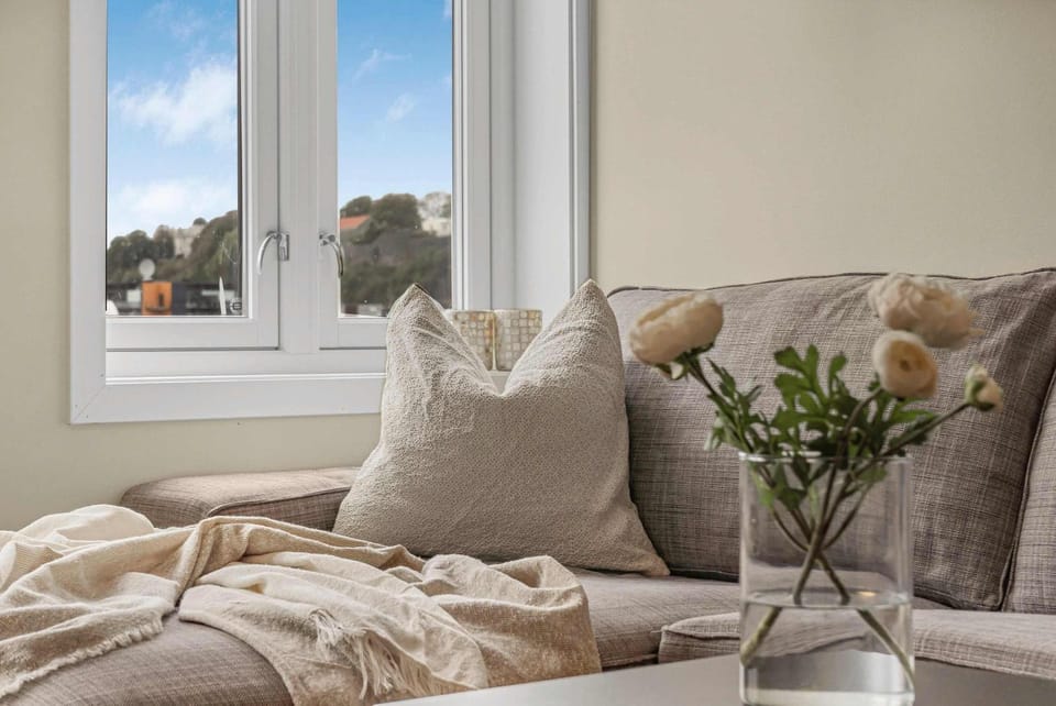 Contemporary city-apartement with views of the dock! Apartment in Bergen