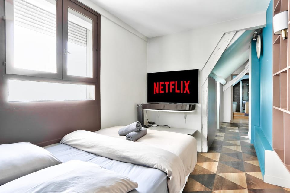 Le Marais Superb Apartment Terrace Paris Free Netflix Apartment in Paris
