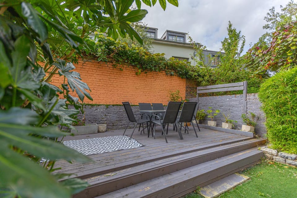 Patio, Spring, Day, Garden, Garden view