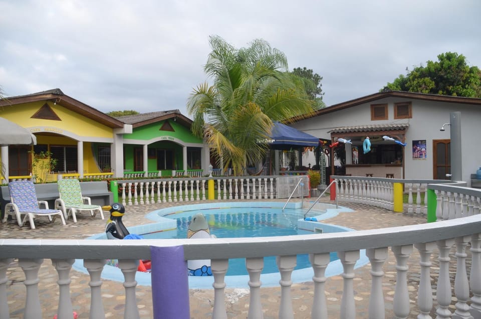 Property building, Pool view