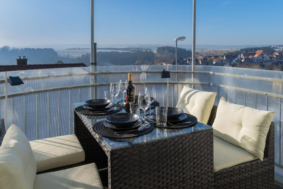 Day, Natural landscape, View (from property/room), Balcony/Terrace, Balcony/Terrace, Seating area