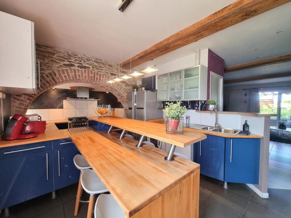 Gîte campagnard avec animaux acceptés, terrasse privée - FR-1-496-299 House in Auvergne-Rhône-Alpes
