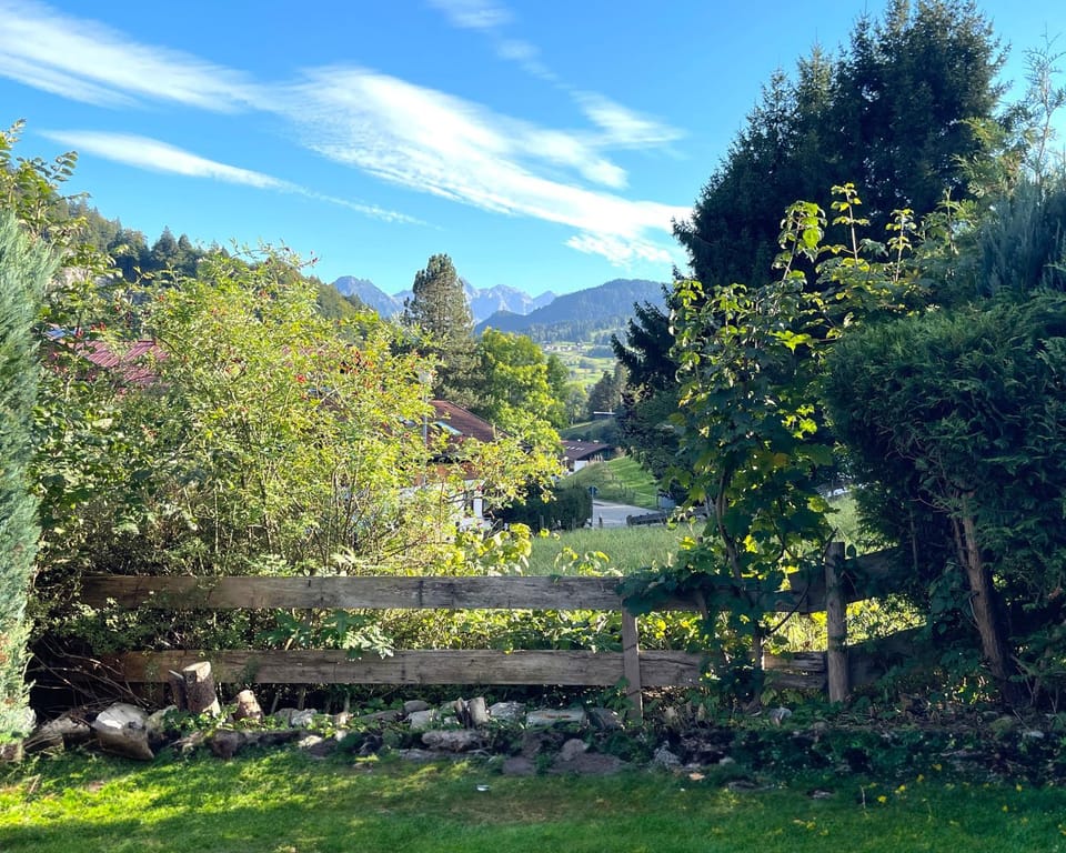 Day, Natural landscape, Garden, Garden view, Mountain view