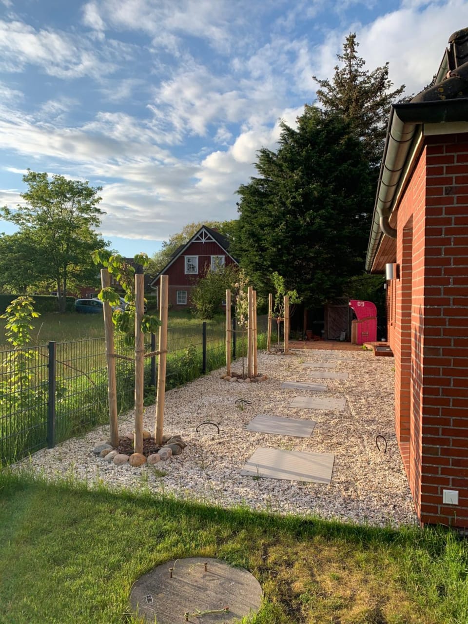 Property building, Day, Garden view