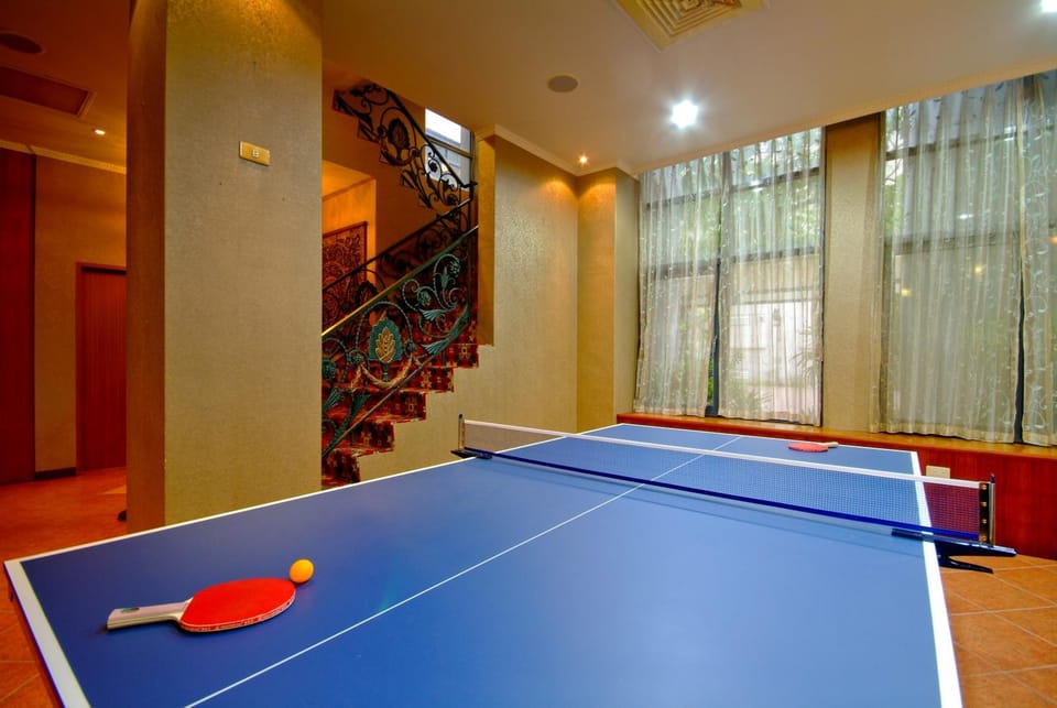 Billiard, Children play ground, Table tennis, Table tennis, Sports, Entertainment