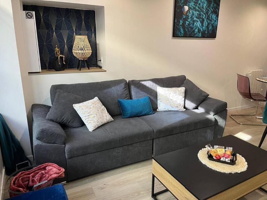 - NEW - Le CherBlue - WiFi / Netflix Apartment in Normandy