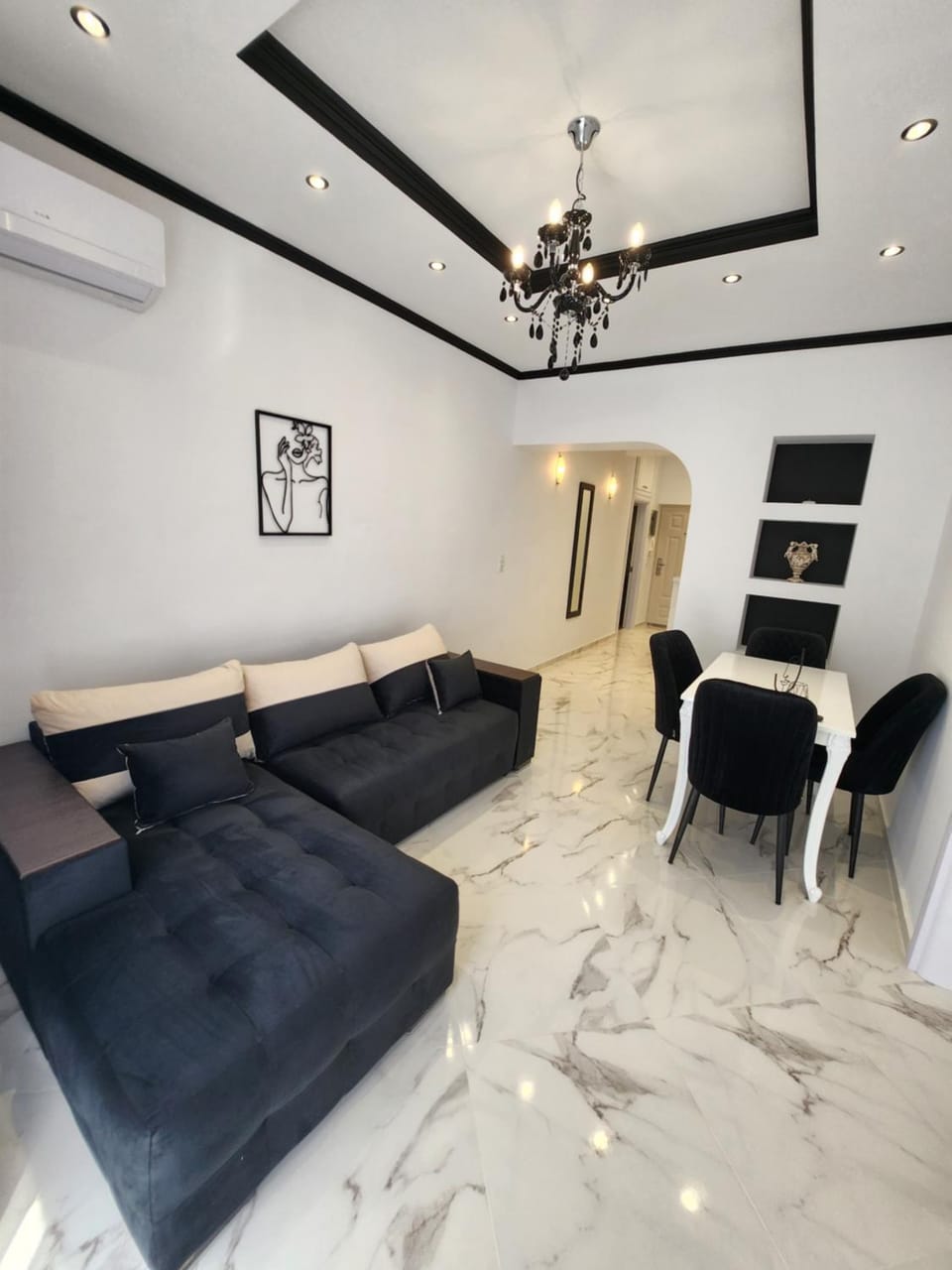 Kavala Black and White apartment Apartment in Kavala