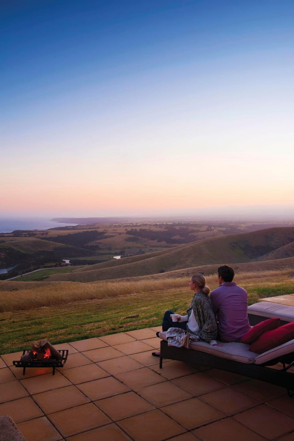 Patio, Landmark view, River view, Sea view