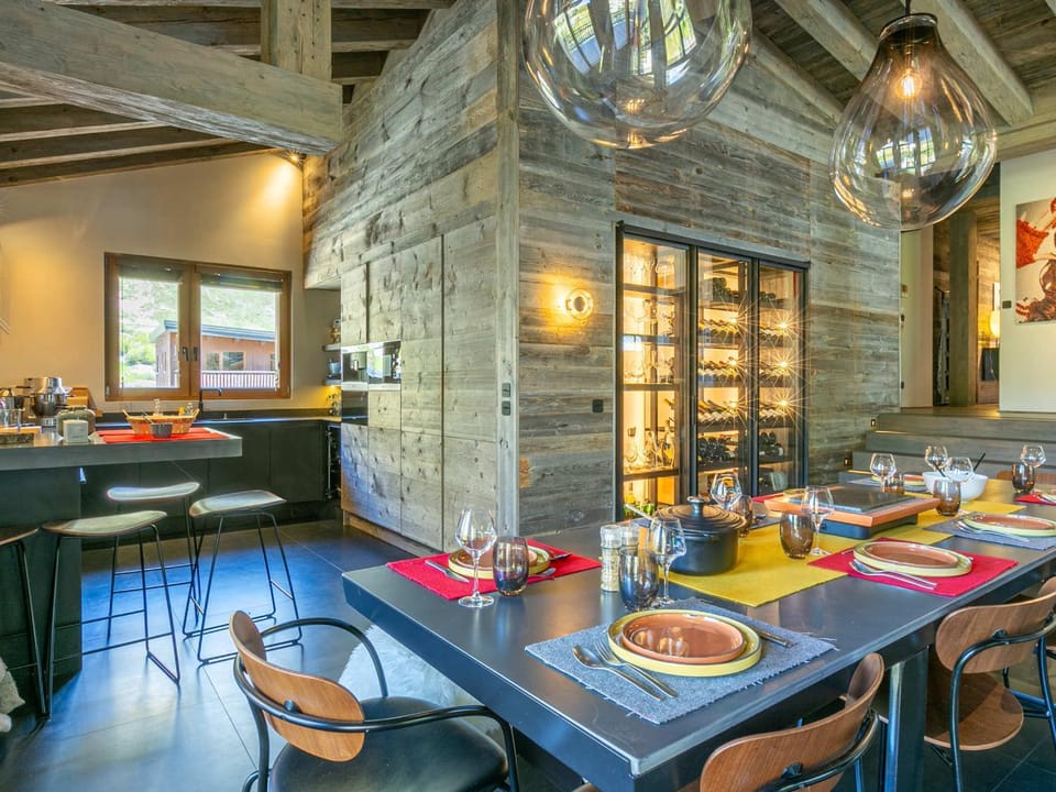 Luxueux 5 pièces avec cheminée, balcon panoramique, proche des pistes - Val-d'Isère - FR-1-694-108 Apartment in Val dIsere