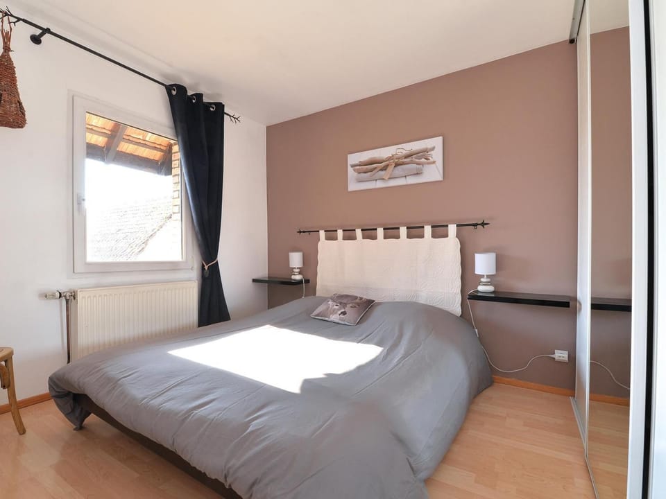 Gîte alsacien 75m² avec 2 chambres, climatisation, jardin privé, proche Colmar et Mulhouse - FR-1-744-2 House in Grand Est
