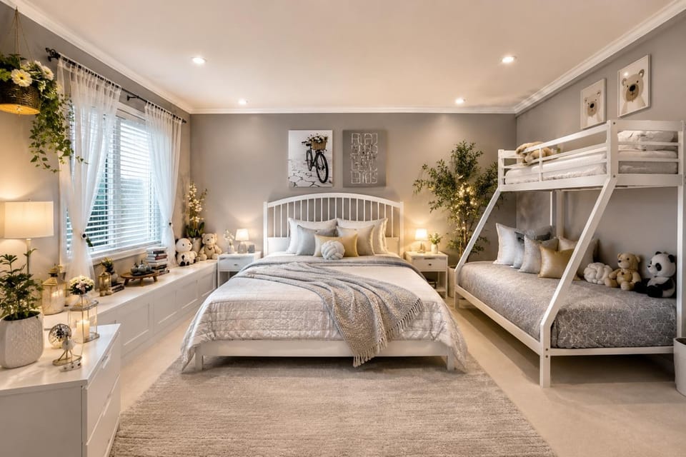 Bed, Photo of the whole room, Bedroom
