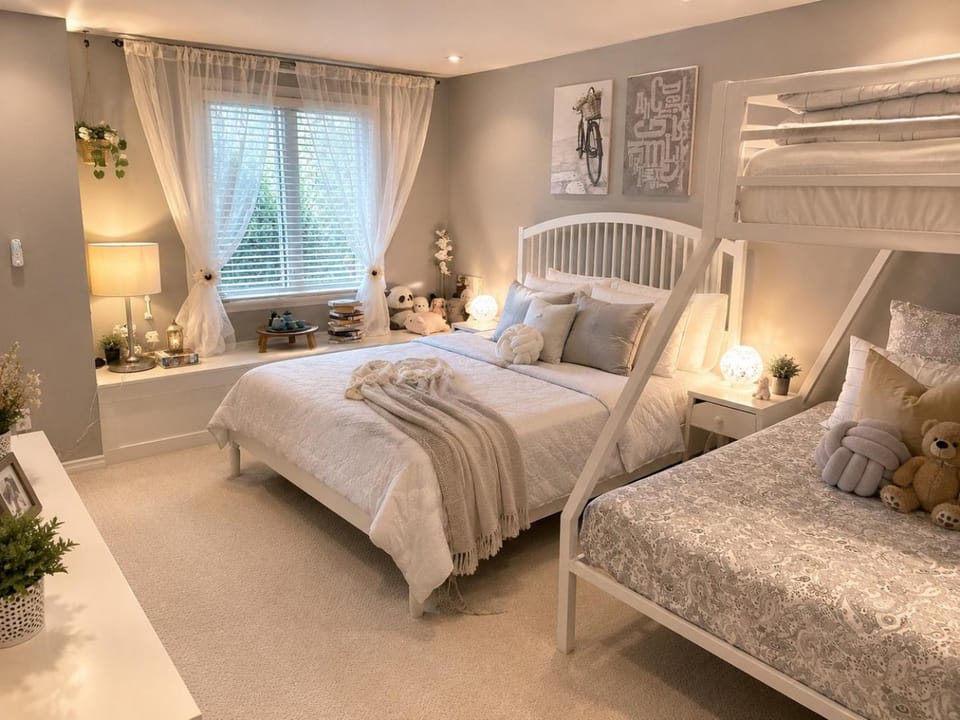 Bed, Photo of the whole room, Bedroom
