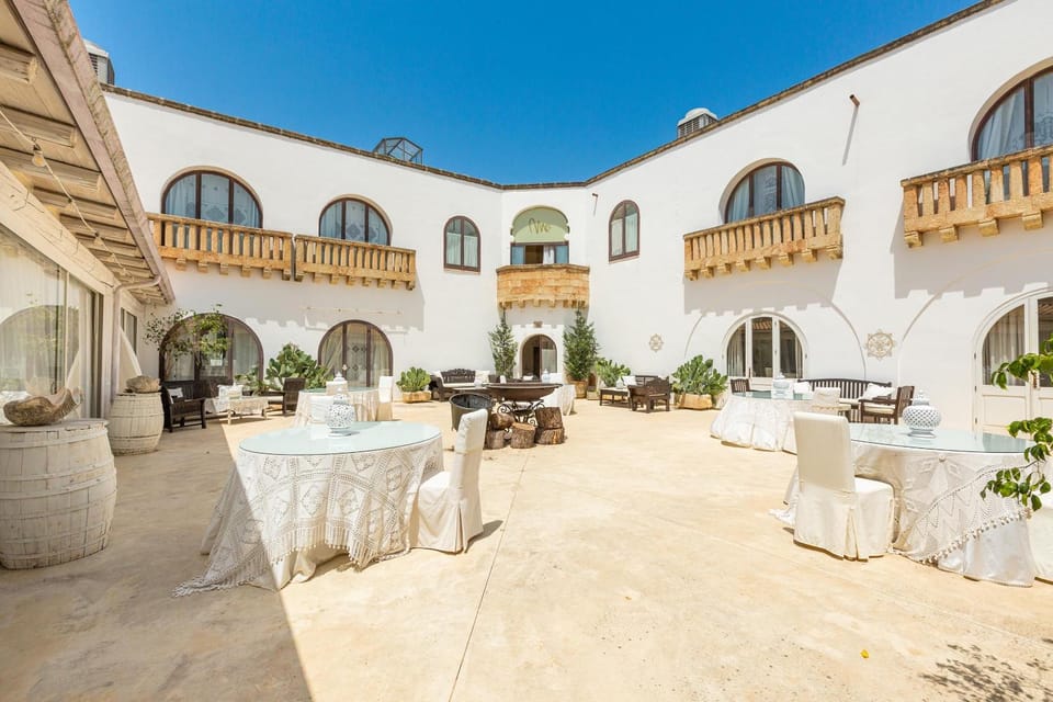 Property building, Patio