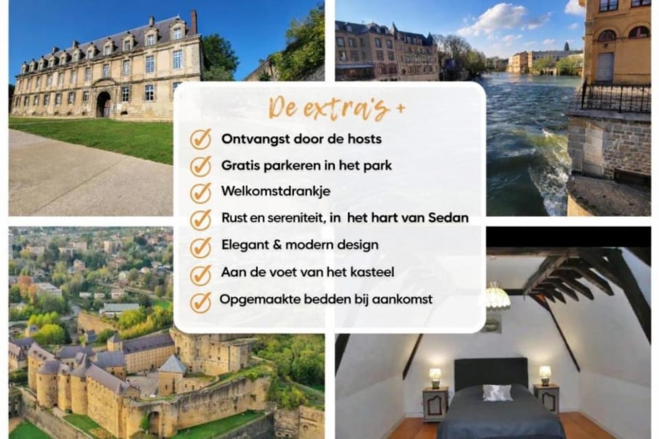 Château des Princes " Calme et sérénité au cœur de Sedan " Apartment in Wallonia, Belgium