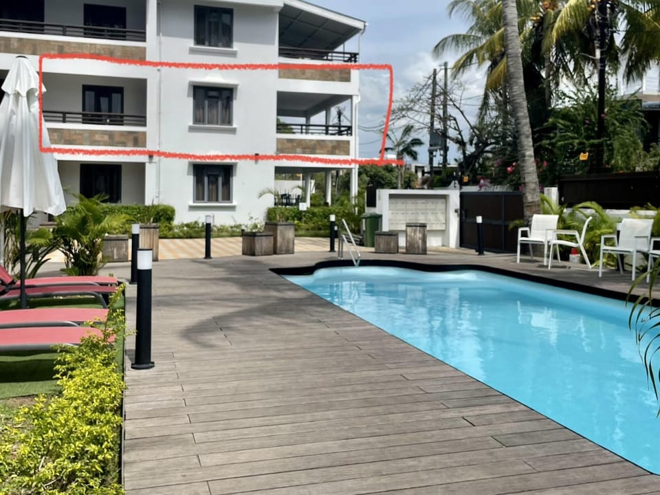 Premium Beach apartment avec grande terrasse privée Les Cerisiers Apartment in Flic en Flac