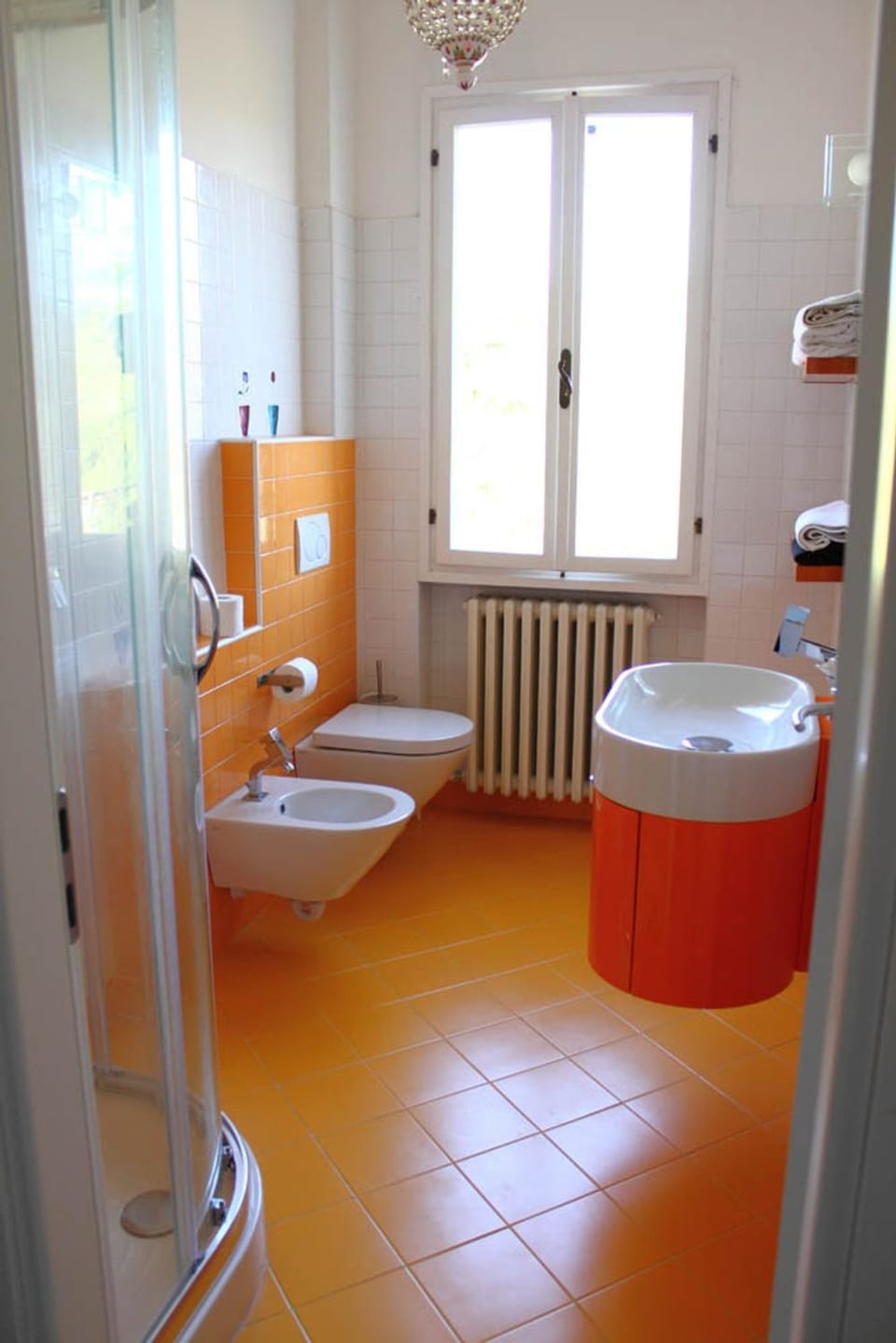 Bathroom, Living room