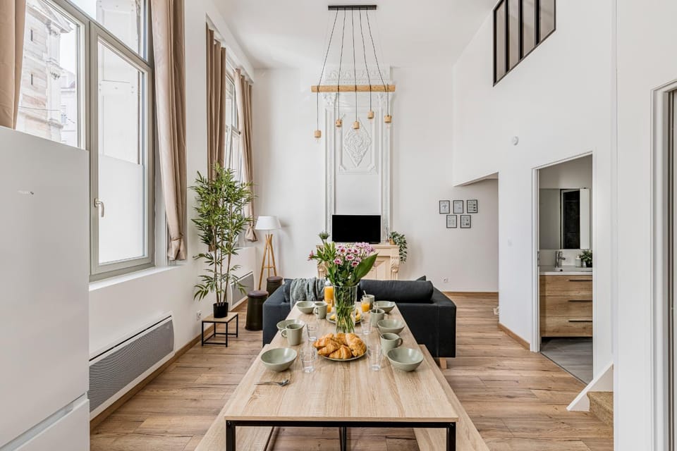 Charmant & spacieux appartement en cœur de ville Apartment in Saint-Étienne