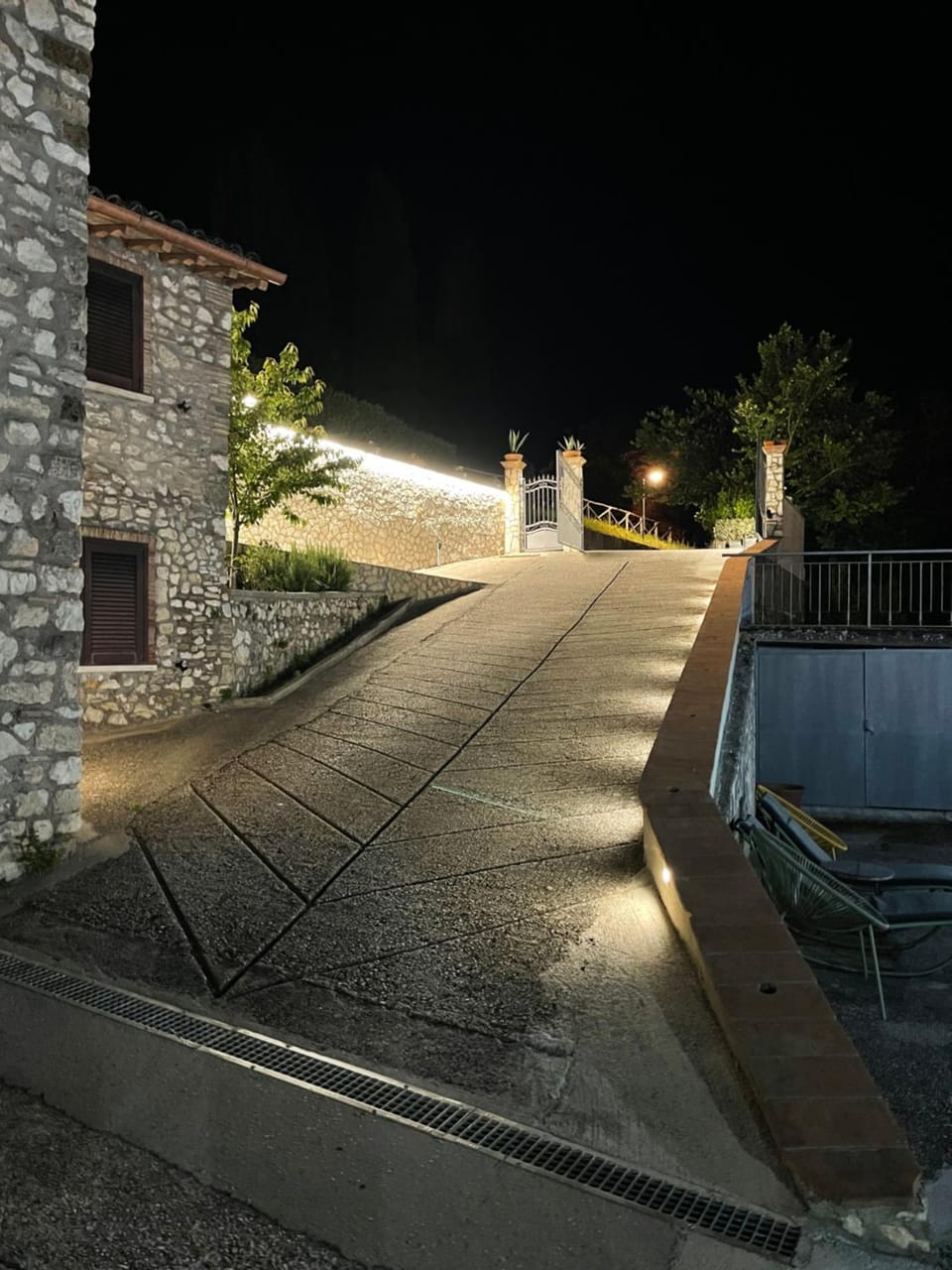 Property building, Night
