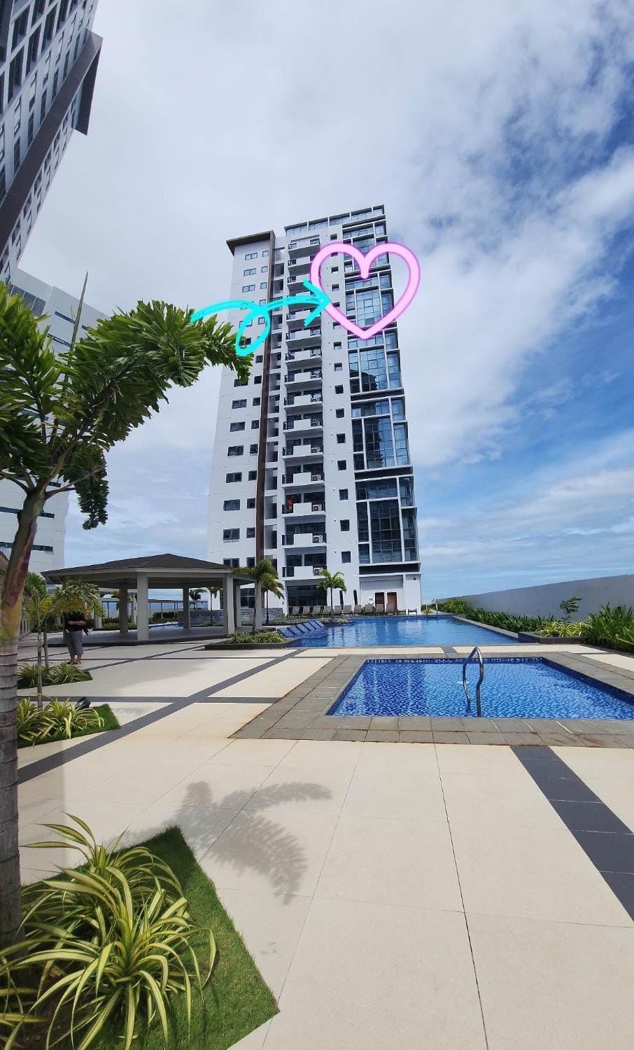 Property building, Swimming pool