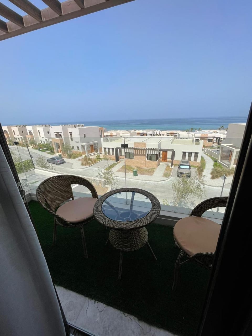 View (from property/room), Balcony/Terrace, Sea view