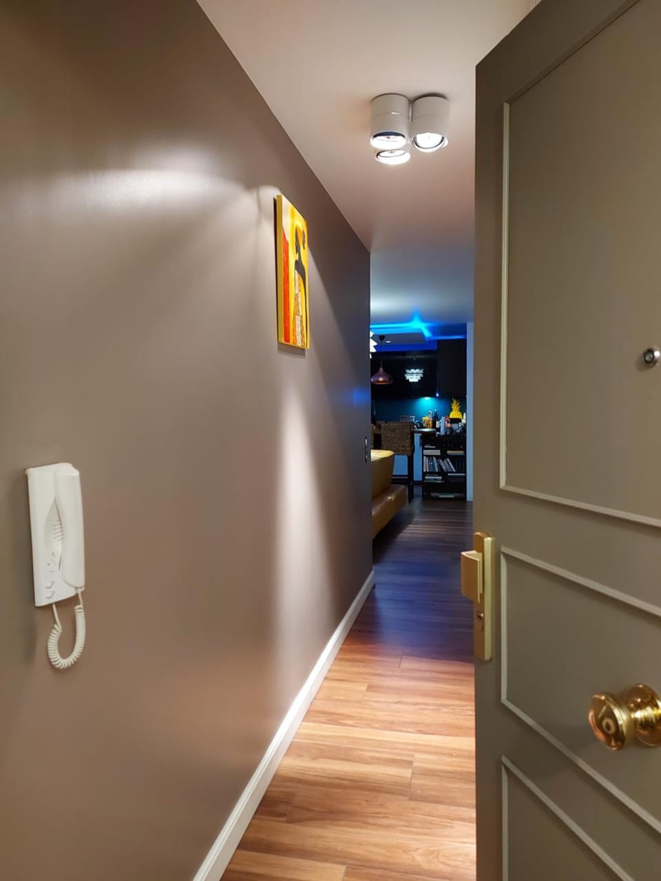 Facade/entrance, Living room, Lounge or bar, Decorative detail