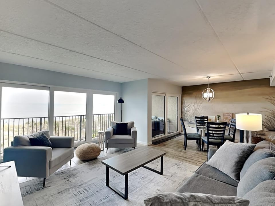 Balcony/Terrace, Living room, Seating area, Dining area, Sea view