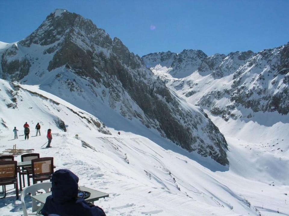 People, Skiing, Hiking, Mountain view