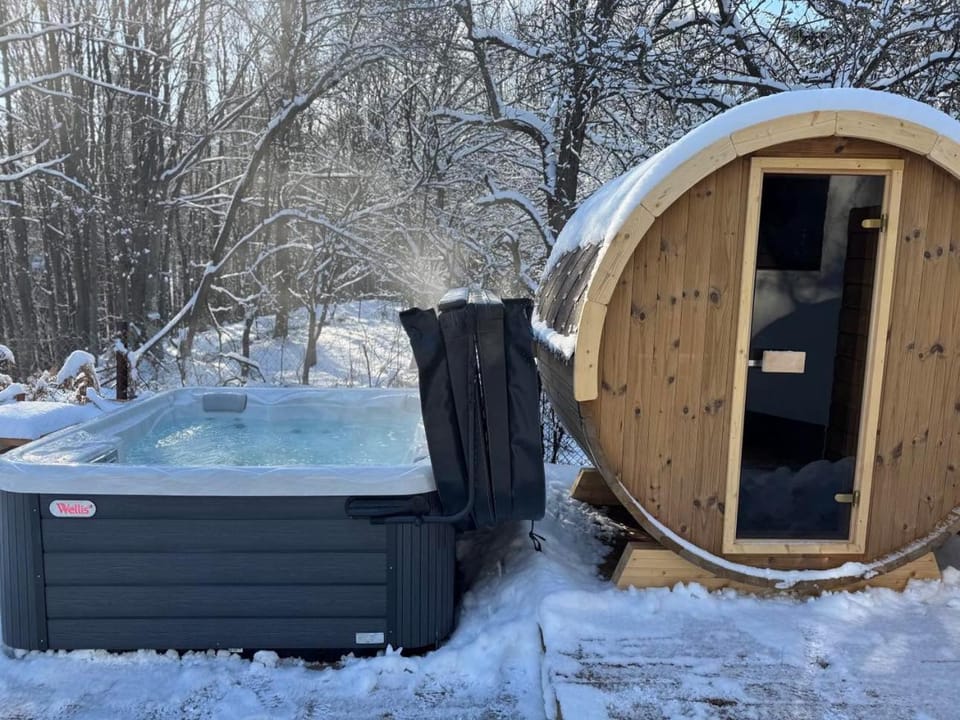 Day, Natural landscape, Winter, Hot Tub, Sauna, Sauna