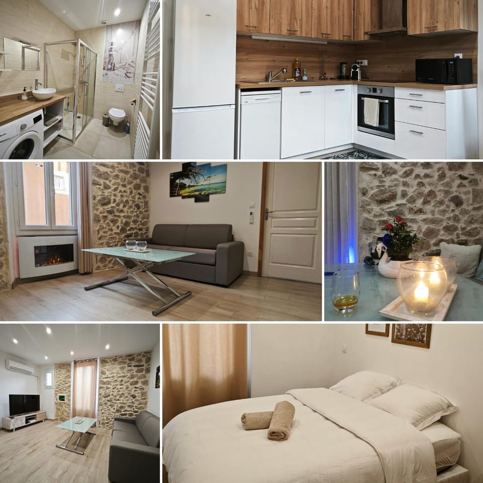 Appartement tout confort à 2 pas du centre ville Apartment in French Riviera