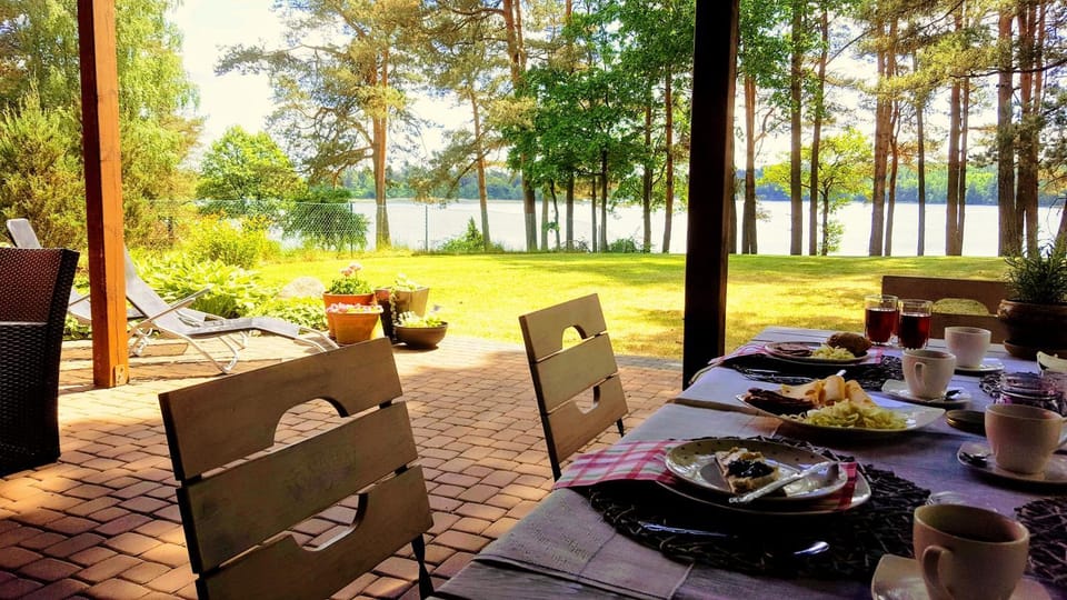 JW MAZURY Domy Wakacyjne nad Jeziorem dom KORMORAN House in Poland