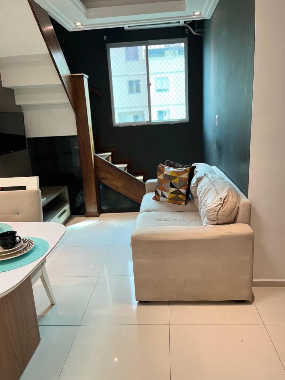 Cobertura Duplex Climatizada com Suíte a 2 km do Aeroporto de Salvador e praias Self Check-in AUTOMÁTICO Apartment in Lauro de Freitas