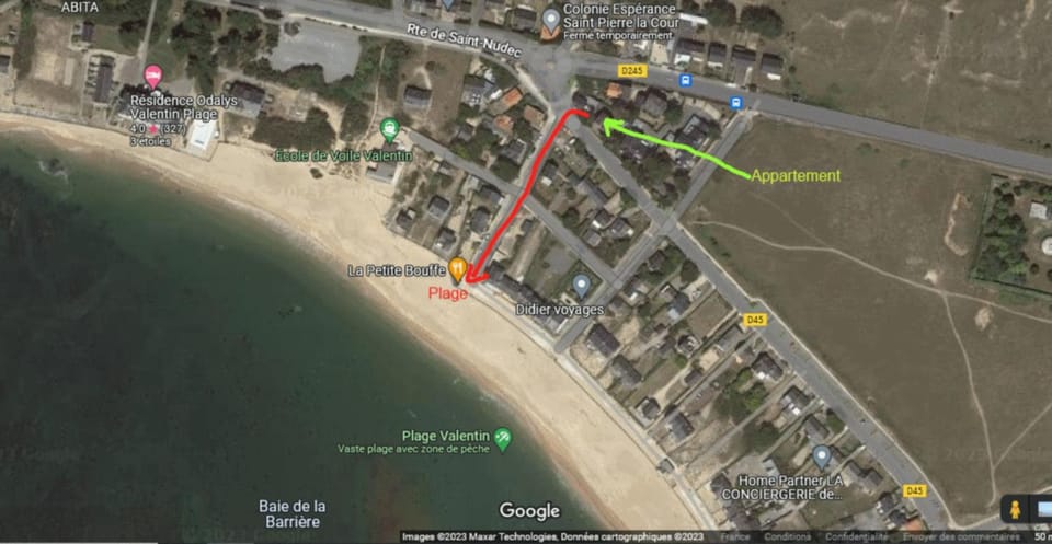 CHARMANT APPARTEMENT en BRETAGNE, PROCHE La BAULE et GRANDE PLAGE, 4 ETOILES Apartment in Batz-sur-Mer