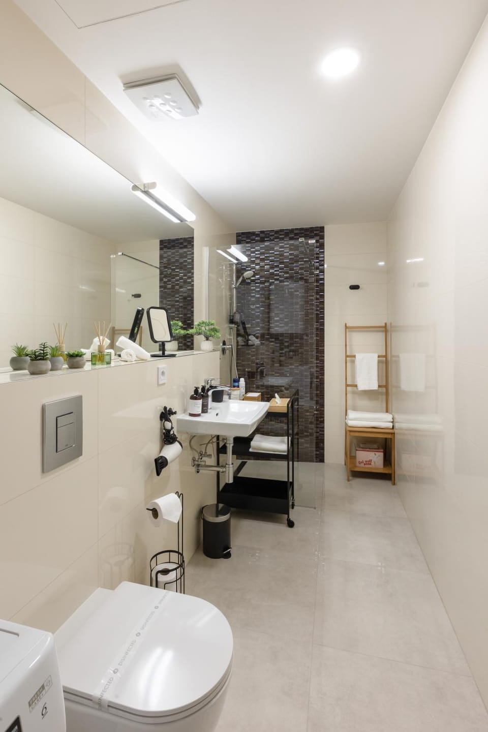 Toilet, Bathroom, towels