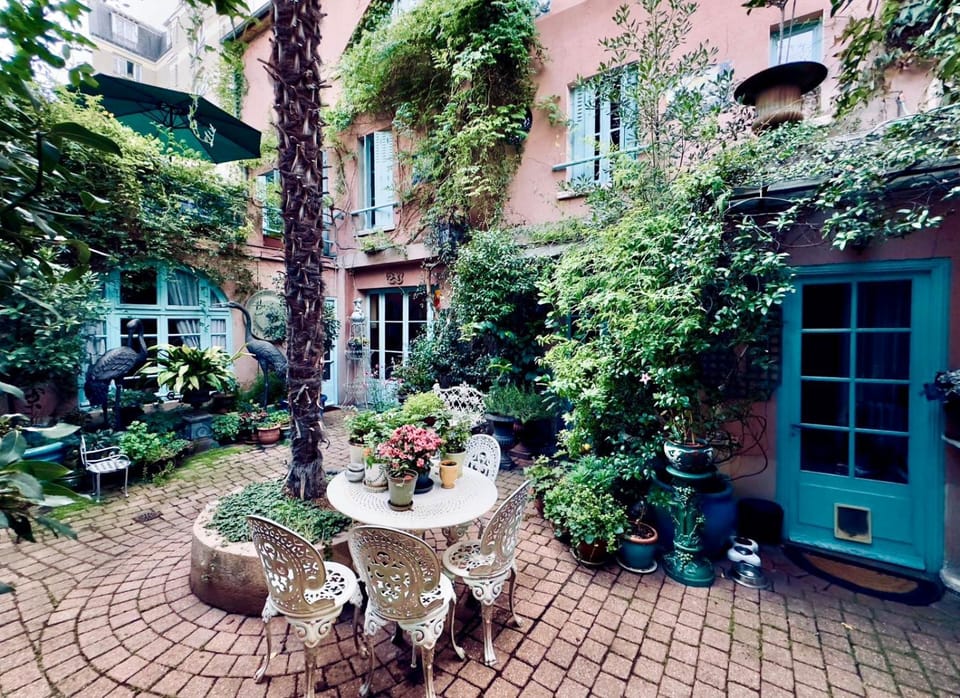 Property building, Patio, Garden, Garden view