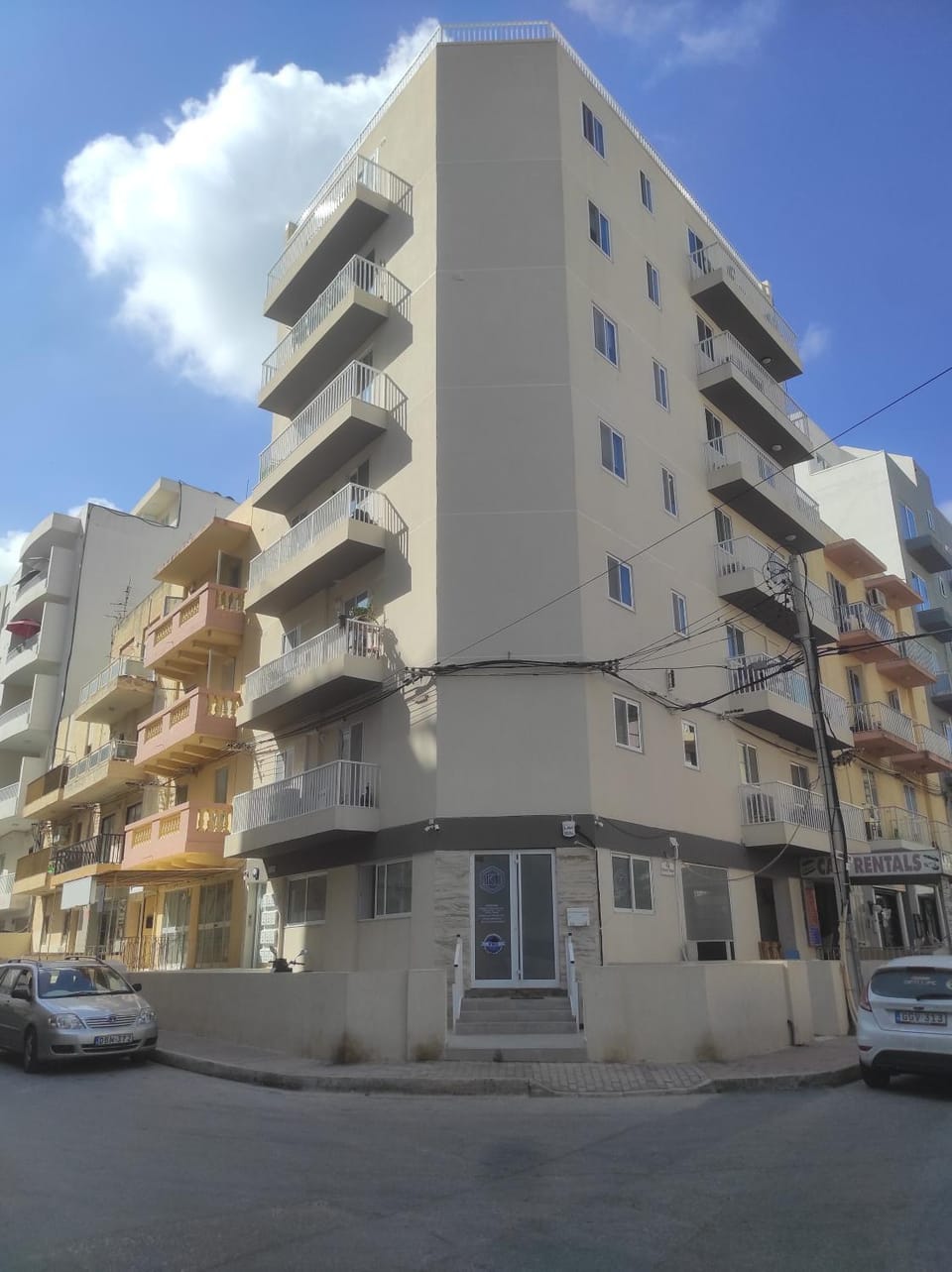 Property building, Street view