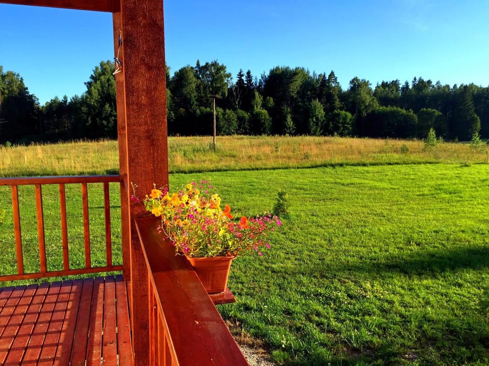 Natural landscape, Summer, Balcony/Terrace, Balcony/Terrace, Garden view, Sunset