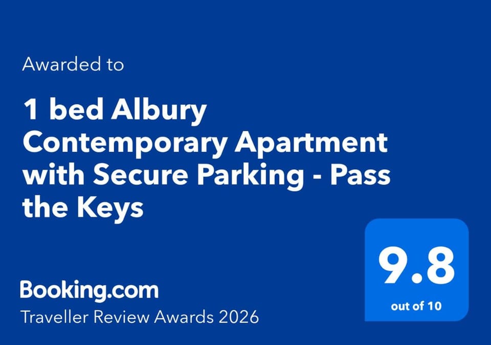 1 bed Albury Contemporary Apartment with Secure Parking - Pass the Keys Apartment in Shrewsbury