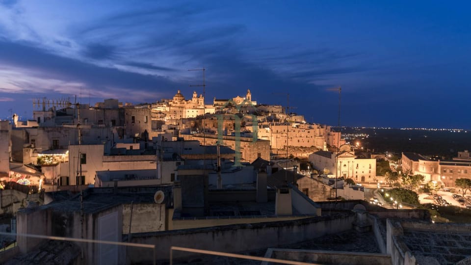Nearby landmark, Night, Natural landscape, City view, Landmark view