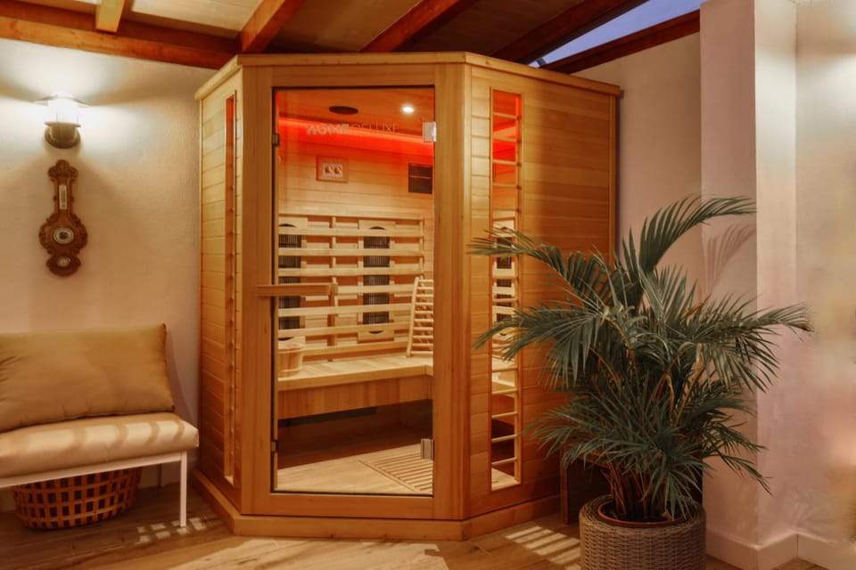 Garden, Sauna, Balcony/Terrace, Spa and wellness centre/facilities